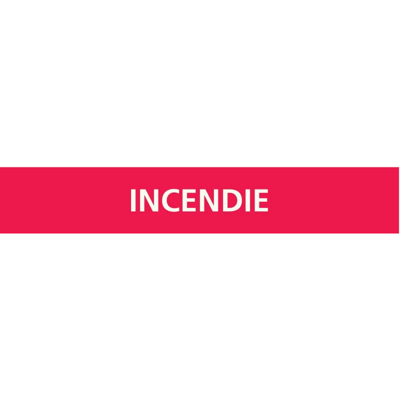 Panneau INCENDIE 222X37 MARQUAGE TUYAU Taliaplast 731401 | 731401 Panneau INCENDIE 222X37 MARQUAGE TUYAU Taliaplast 731401 | 731401