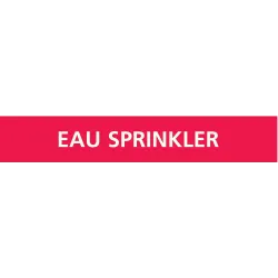 Panneau EAU SPRINKLER 222X37 MARQUAGE Taliaplast 731403 | 731403