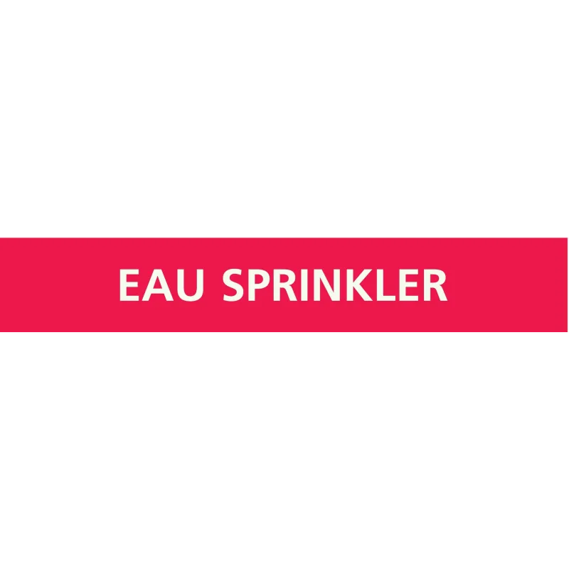 Panneau EAU SPRINKLER 222X37 MARQUAGE Taliaplast 731403 | 731403 Panneau EAU SPRINKLER 222X37 MARQUAGE Taliaplast 731403 | 731403