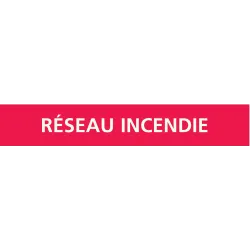 Panneau RESEAU INCENDIE 222X37 MARQUAG Taliaplast 731407 | 731407