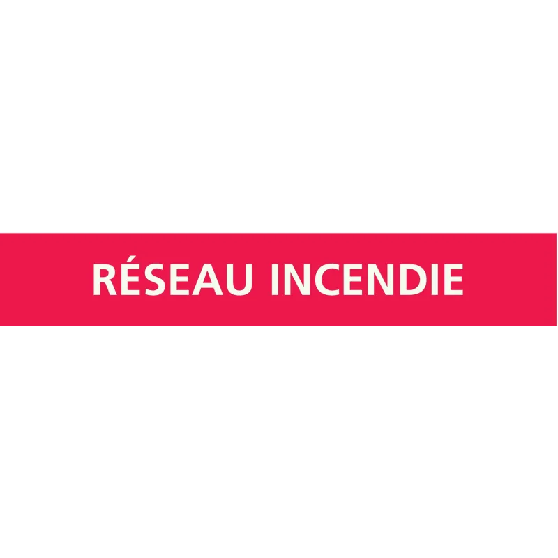 Panneau RESEAU INCENDIE 222X37 MARQUAG Taliaplast 731407 | 731407 Panneau RESEAU INCENDIE 222X37 MARQUAG Taliaplast 731407 | 731407
