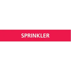 Panneau SPRINKLER 222X37 MARQUAGE TUYA Taliaplast 731409 | 731409