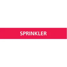 Panneau SPRINKLER 222X37 MARQUAGE TUYA Taliaplast 731409 | 731409