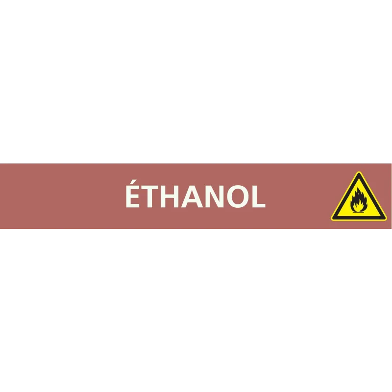 Panneau ETHANOL 222X37 MARQUAGE TUYAUT Taliaplast 731611 | 731611 Panneau ETHANOL 222X37 MARQUAGE TUYAUT Taliaplast 731611 | 731611