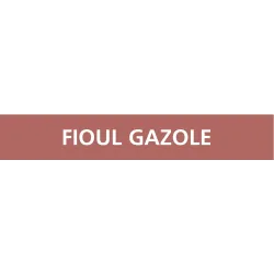 Panneau FIOUL GAZOLE 222X37 MARQUAGE T Taliaplast 731612 | 731612