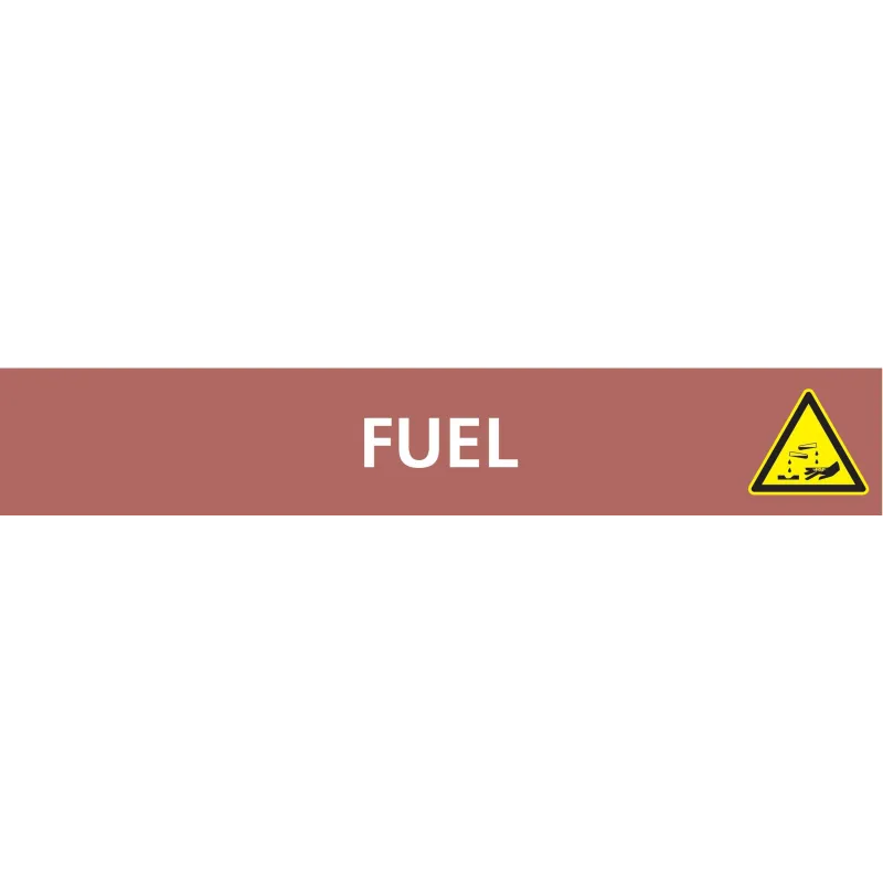 Panneau FUEL 222X37 MARQUAGE TUYAUTERI Taliaplast 731616 | 731616 Panneau FUEL 222X37 MARQUAGE TUYAUTERI Taliaplast 731616 | 731616
