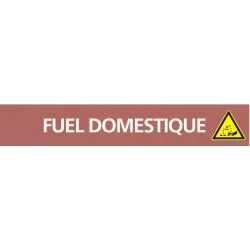 Panneau FUEL DOMESTIQUE 222X37 MARQUAG Taliaplast 731618 | 731618
