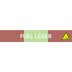 Panneau FUEL LEGER 222X37 MARQUAGE TUY Taliaplast 731619 | 731619