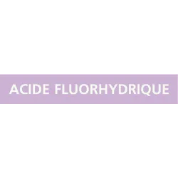 Panneau ACIDE FLUORHYDRIQUE 222X37 MAR Taliaplast 731704 | 731704