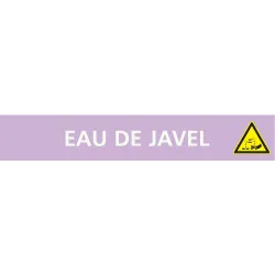 Panneau EAU DE JAVEL 222X37 MARQUAGE T Taliaplast 731717 | 731717