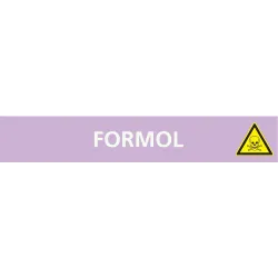 Panneau FORMOL 222X37 MARQUAGE TUYAUTE Taliaplast 731720 | 731720