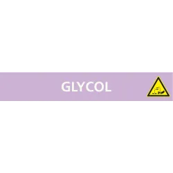 Panneau GLYCOL 222X37 MARQUAGE TUYAUTE Taliaplast 731721 | 731721