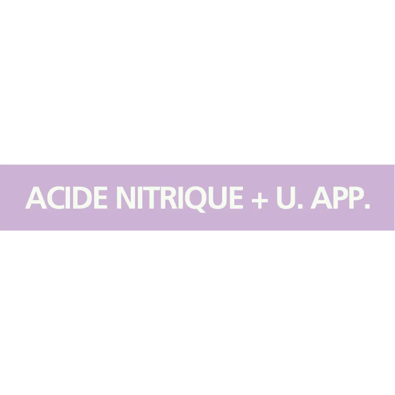 Panneau ACIDE NITRIQUE + U.APP. 222X37 Taliaplast 731737 | 731737 Panneau ACIDE NITRIQUE + U.APP. 222X37 Taliaplast 731737 | 731737