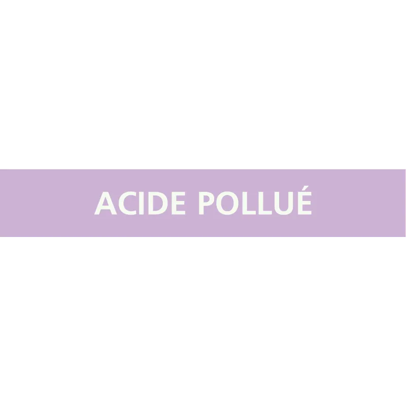 Panneau ACIDE POLLUE 222X37 MARQUAGE T Taliaplast 731738 | 731738 Panneau ACIDE POLLUE 222X37 MARQUAGE T Taliaplast 731738 | 731738