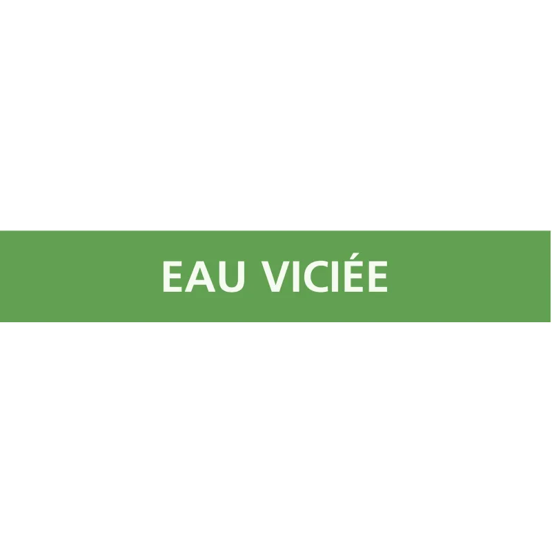 Panneau EAU VICIÉE 222x37mm (20 ADHESI Taliaplast 731802 | 731802 Panneau EAU VICIÉE 222x37mm (20 ADHESI Taliaplast 731802 | 731802