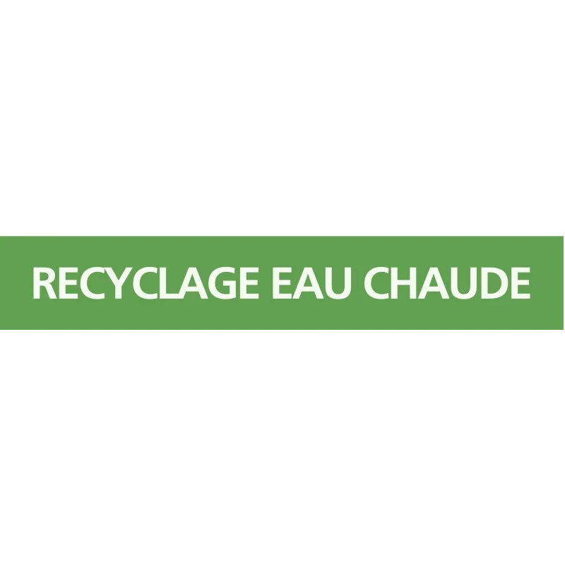 Panneau RECYCLAGE EAU CHAUDE 222x37mm Taliaplast 731805 | 731805 Panneau RECYCLAGE EAU CHAUDE 222x37mm Taliaplast 731805 | 731805
