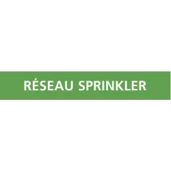 Panneau RESEAU SPRINKLER222X37 MARQUAG Taliaplast 731806 | 731806