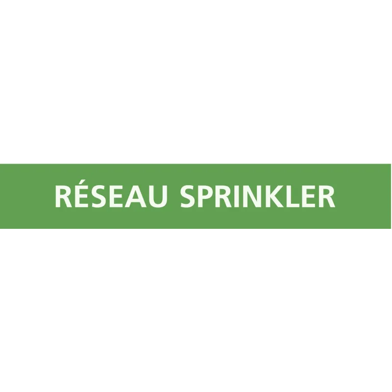 Panneau RESEAU SPRINKLER222X37 MARQUAG Taliaplast 731806 | 731806 Panneau RESEAU SPRINKLER222X37 MARQUAG Taliaplast 731806 | 731806