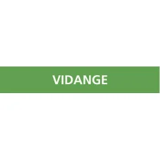 Panneau VIDANGE 222x37mm (20 ADHESIFS Taliaplast 731809 | 731809