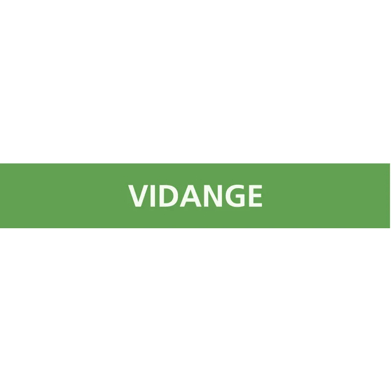 Panneau VIDANGE 222x37mm (20 ADHESIFS Taliaplast 731809 | 731809 Panneau VIDANGE 222x37mm (20 ADHESIFS Taliaplast 731809 | 731809