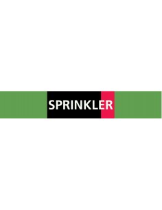 Panneau SPRINKLER 222x37mm (20 ADHESIF Taliaplast 731818