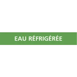 Panneau EAU REFRIGEREE 156X26 MARQUAGE Taliaplast 732190 | 732190