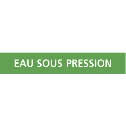 Panneau EAU S/PRESSION 156X26 MARQUAGE Taliaplast 732195 | 732195
