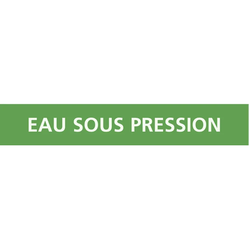 Panneau EAU S/PRESSION 156X26 MARQUAGE Taliaplast 732195 | 732195