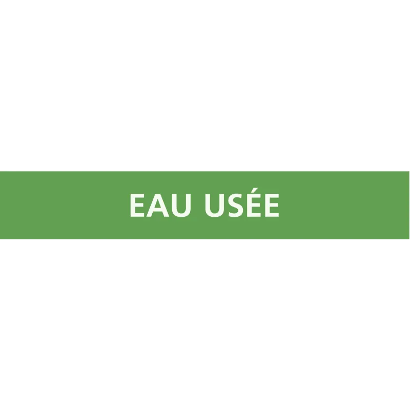 Panneau EAU USEE 156X26 MARQUAGE TUYAU Taliaplast 732199 | 732199 Panneau EAU USEE 156X26 MARQUAGE TUYAU Taliaplast 732199 | 732199