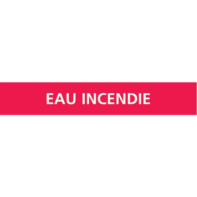 Panneau EAU INCENDIE 156X26 MARQUAGE T Taliaplast 732402 | 732402 Panneau EAU INCENDIE 156X26 MARQUAGE T Taliaplast 732402 | 732402