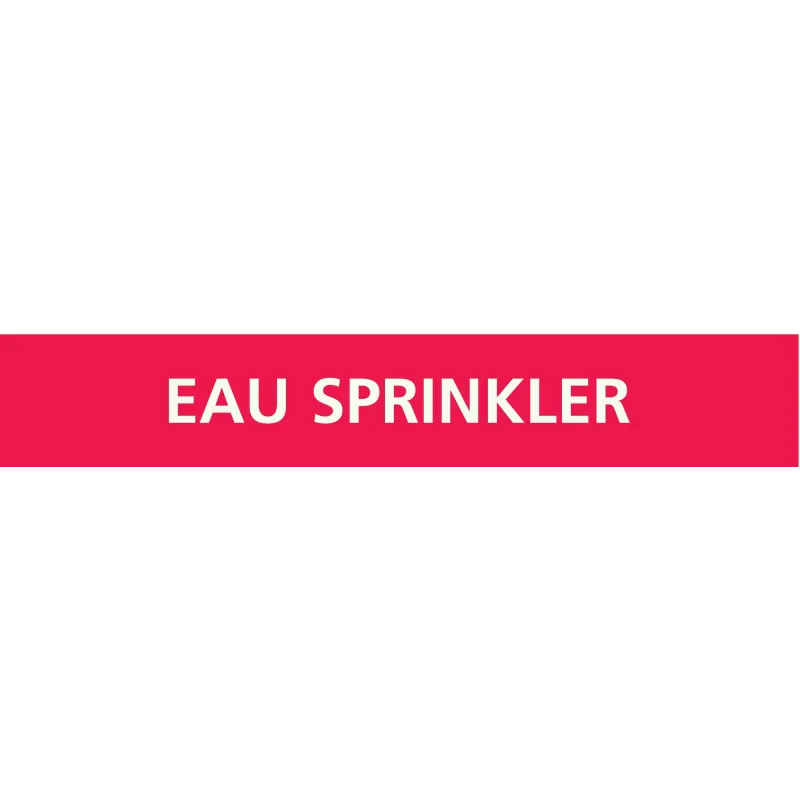 Panneau EAU SPRINKLER 156X26 MARQUAGE Taliaplast 732403 | 732403 Panneau EAU SPRINKLER 156X26 MARQUAGE Taliaplast 732403 | 732403