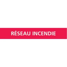 Panneau RESEAU INCENDIE 156X26 MARQUAG Taliaplast 732407 | 732407