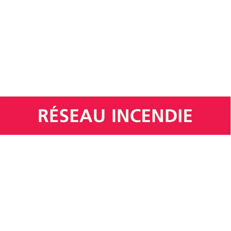 Panneau RESEAU INCENDIE 156X26 MARQUAG Taliaplast 732407 | 732407 Panneau RESEAU INCENDIE 156X26 MARQUAG Taliaplast 732407 | 732407