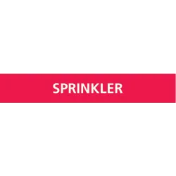 Panneau SPRINKLER 156X26 MARQUAGE TUYA Taliaplast 732409 | 732409