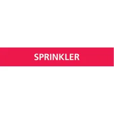 Panneau SPRINKLER 156X26 MARQUAGE TUYA Taliaplast 732409 | 732409