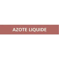 Panneau AZOTE LIQUIDE 156X26 MARQUAGE Taliaplast 732606 | 732606