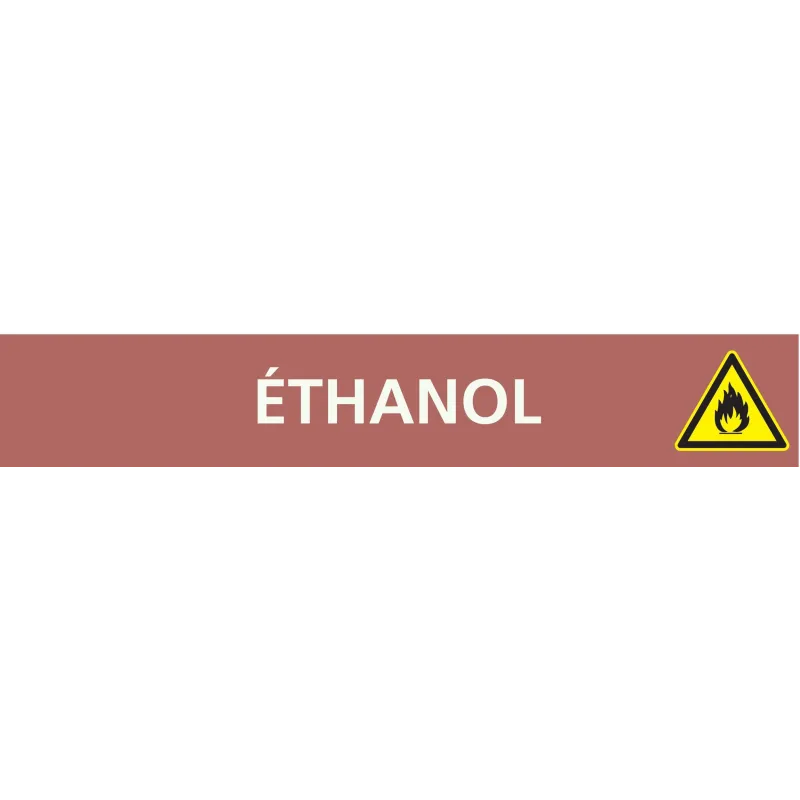 Panneau ETHANOL 156X26 MARQUAGE TUYAUT Taliaplast 732611 | 732611 Panneau ETHANOL 156X26 MARQUAGE TUYAUT Taliaplast 732611 | 732611