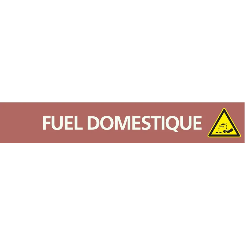 Panneau FIOUL DOMESTIQUE 156X26 MARQUA Taliaplast 732618 | 732618 Panneau FIOUL DOMESTIQUE 156X26 MARQUA Taliaplast 732618 | 732618