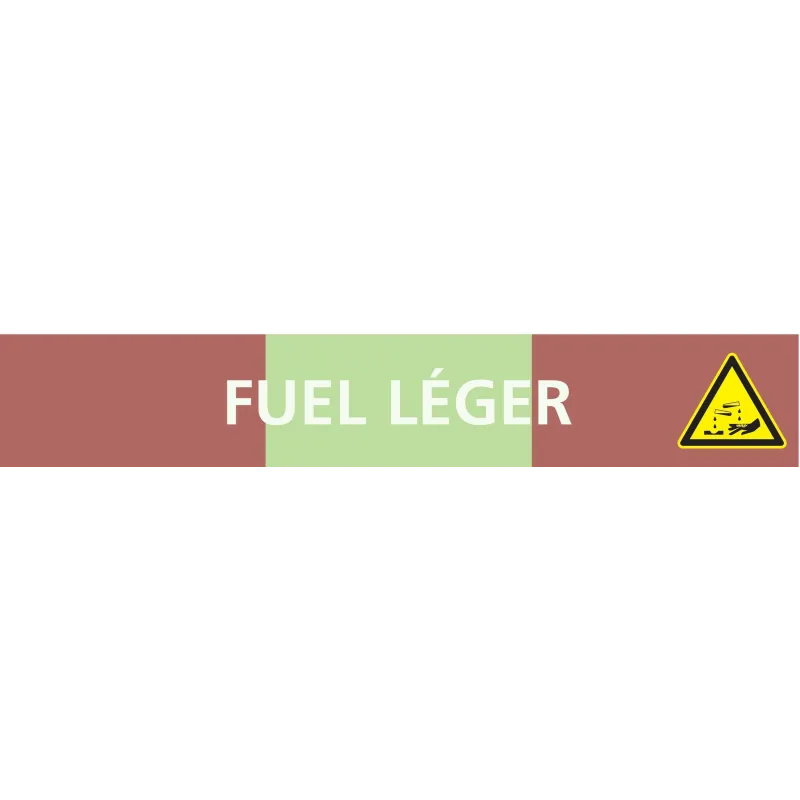 Panneau FUEL LEGER 156X26 MARQUAGE TUY Taliaplast 732619 | 732619 Panneau FUEL LEGER 156X26 MARQUAGE TUY Taliaplast 732619 | 732619