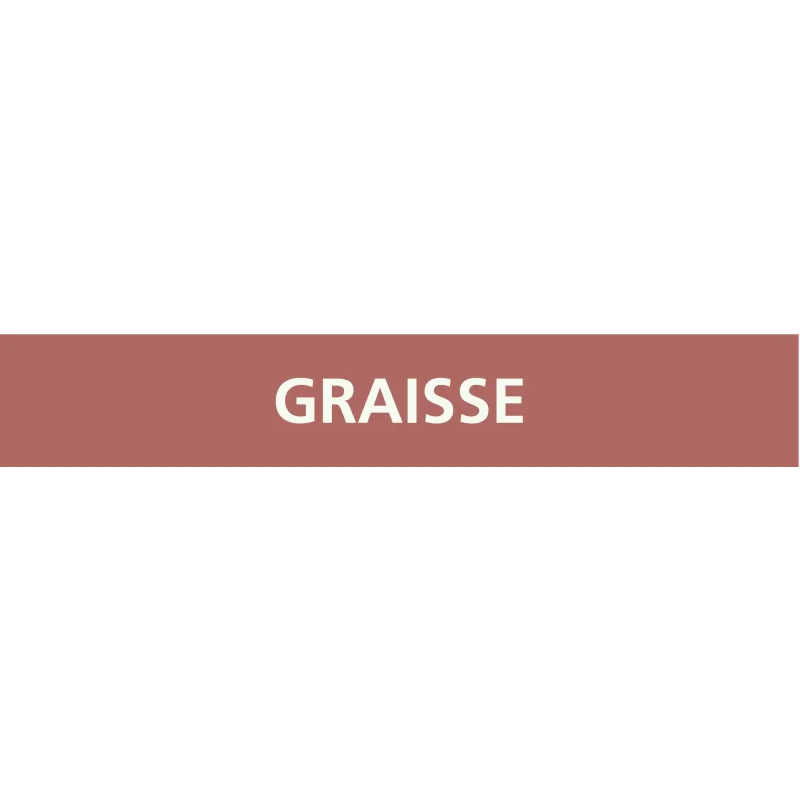 Panneau GRAISSE 156X26 MARQUAGE TUYAUT Taliaplast 732624 | 732624 Panneau GRAISSE 156X26 MARQUAGE TUYAUT Taliaplast 732624 | 732624