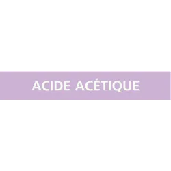 Panneau ACIDE ACETIQUE 156X26 MARQUAGE Taliaplast 732702 | 732702