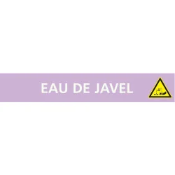 Panneau EAU DE JAVEL 156X26 MARQUAGE T Taliaplast 732717 | 732717
