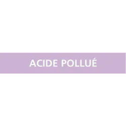 Panneau ACIDE POLLUE 156X26 MARQUAGE T Taliaplast 732738 | 732738