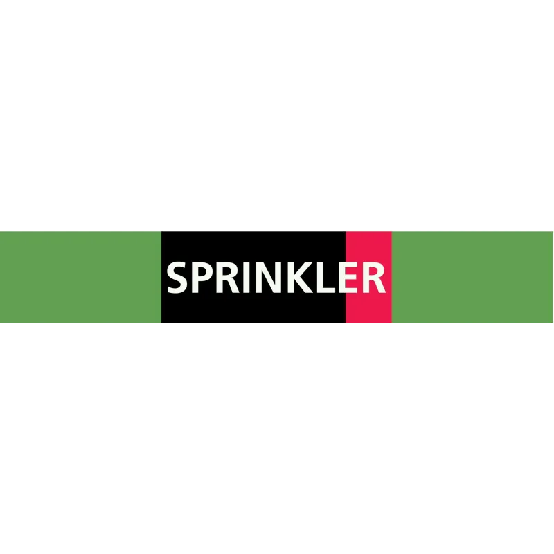 Panneau SPRINKLER 156x26mm (20 ADHESIF Taliaplast 732818 | 732818 Panneau SPRINKLER 156x26mm (20 ADHESIF Taliaplast 732818 | 732818