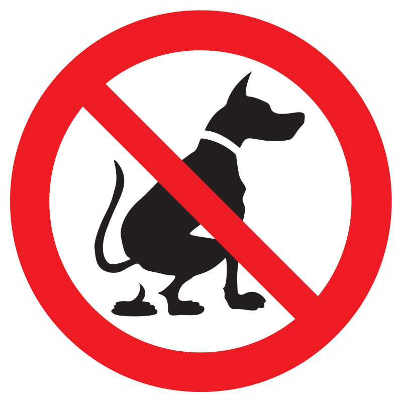 Panneau DEJECTIONS ANIMAUX INTERDITES Taliaplast 723301 | 723301 Panneau DEJECTIONS ANIMAUX INTERDITES Taliaplast 723301 | 723301