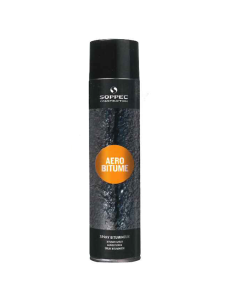 Spray bitumineux Aérobitume noir 600 ml Soppec