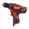 MILWAUKEE PERCEUSE VISSEUSE 12 VOLTS M12 BDD-0 4933441930