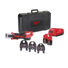 MILWAUKEE PINCE A SERTIR 12 VOLTS BRUSHLESS ONE KEY FORCE LOGIC M12 HPT-202C V-SET 4933443100 | 4933443100