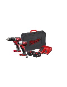 MILWAUKEE POWERPACK 2 OUTILS 18 VOLTS M18 BPP2C-402C...