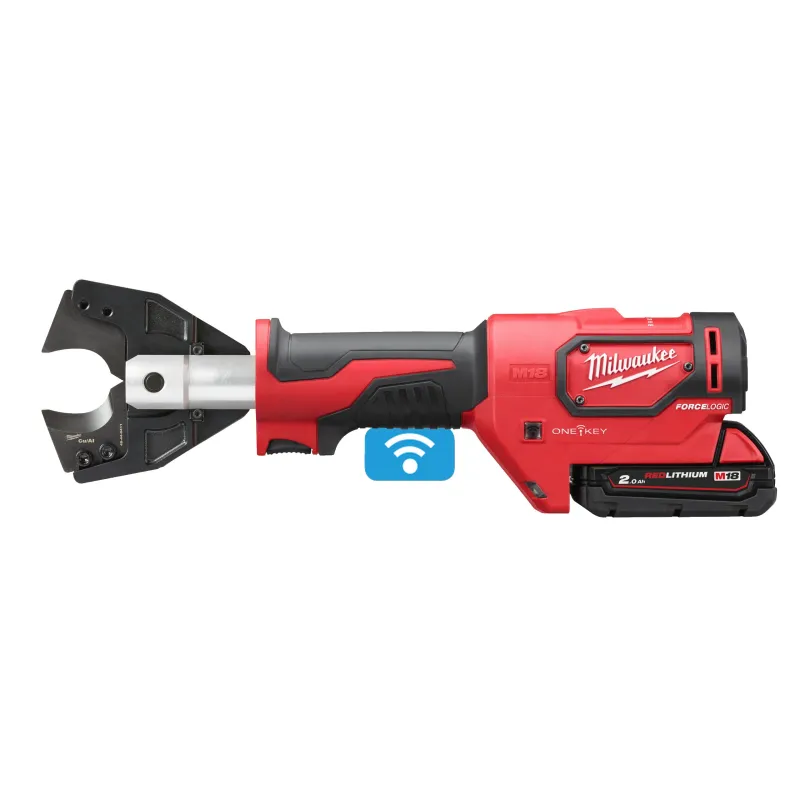 MILWAUKEE COUPE-CÂBLE HYDRAULIQUE 18 VOLTS FORCE LOGIC ONE KEY M18 ONEHCC-201C CU/ALU 4933464301 | 4933464301